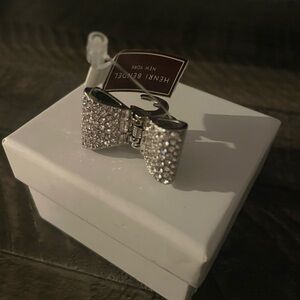 Henri Bendel Silver Hair Clip- new!